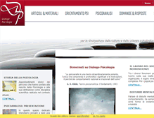 Tablet Screenshot of dialogopsicologia.it